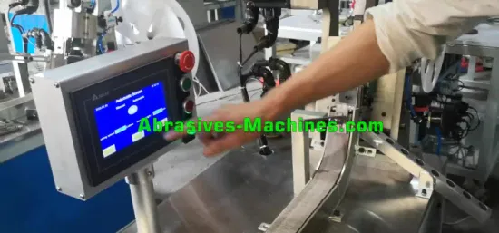 Fabrikdirekte Lamellenradherstellungsmaschine, Schleiflamellenrad-Schneidemaschine